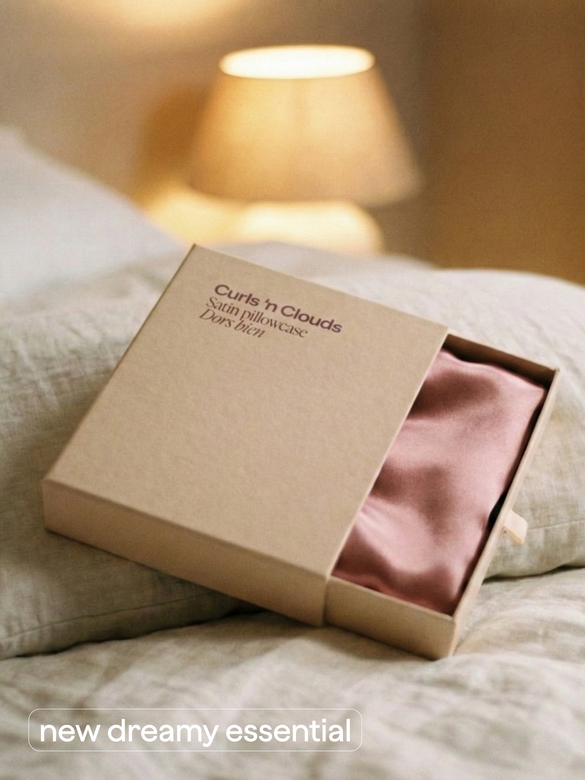 Cloudy Satin Pillowcase